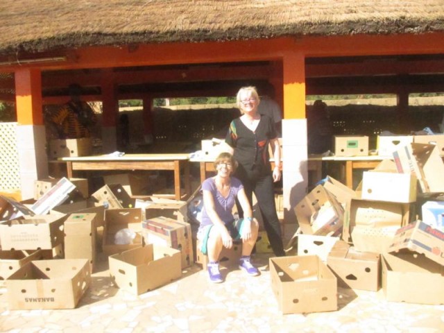 Heike & Angelika in Afrika